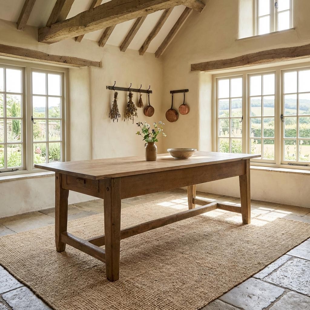 À la table